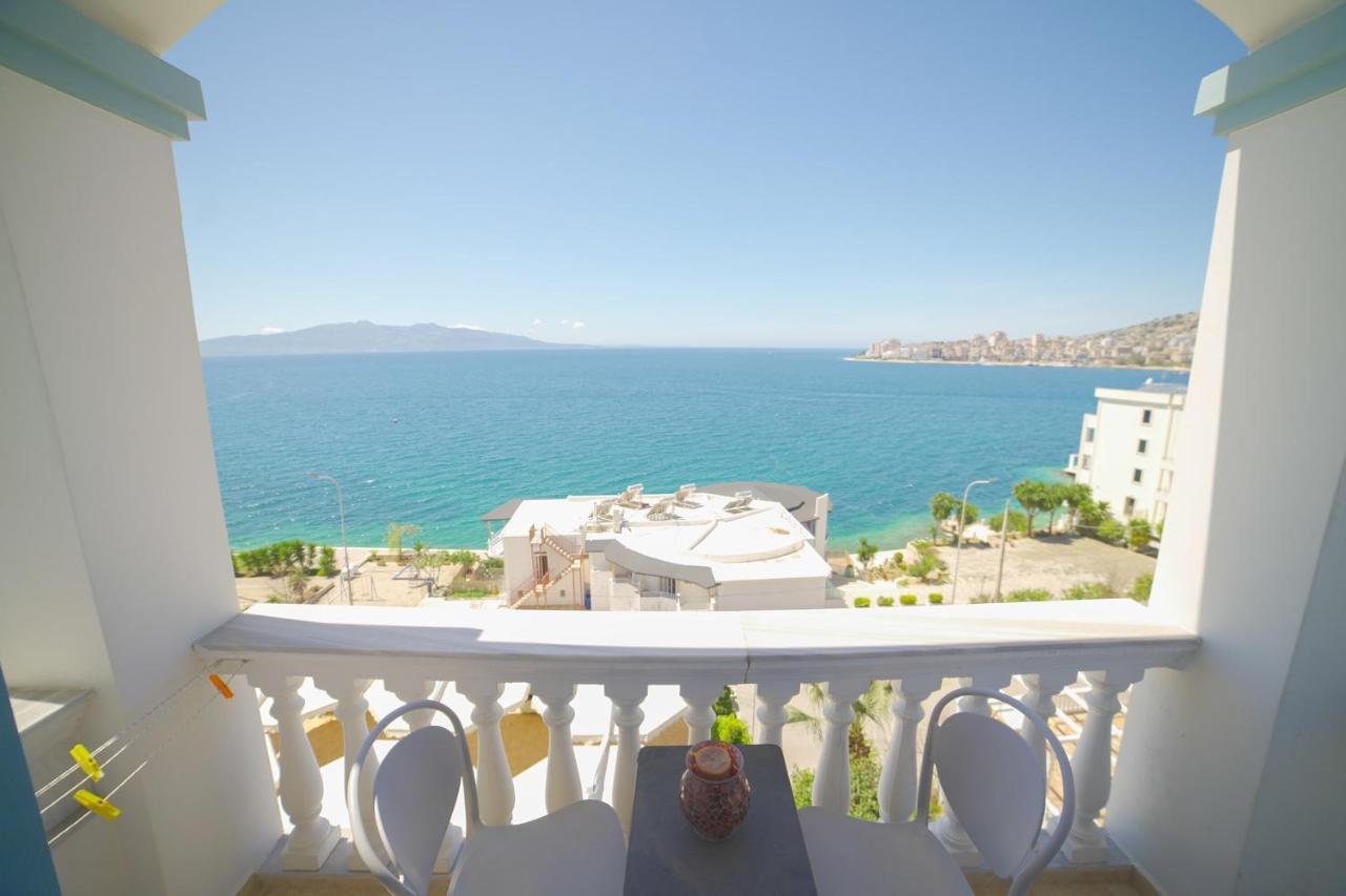 Hotel Serxho Sarande Bagian luar foto