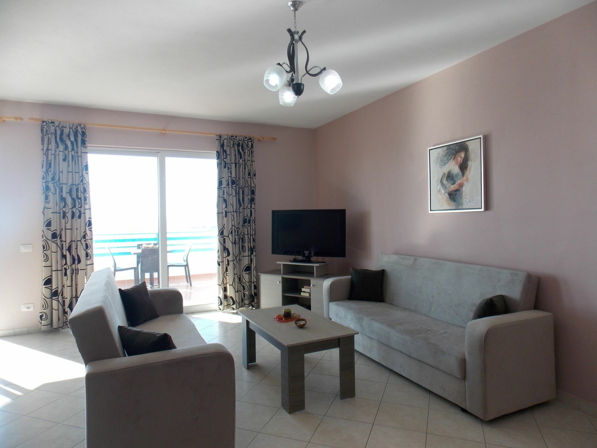 Hotel Serxho Sarande Bagian luar foto