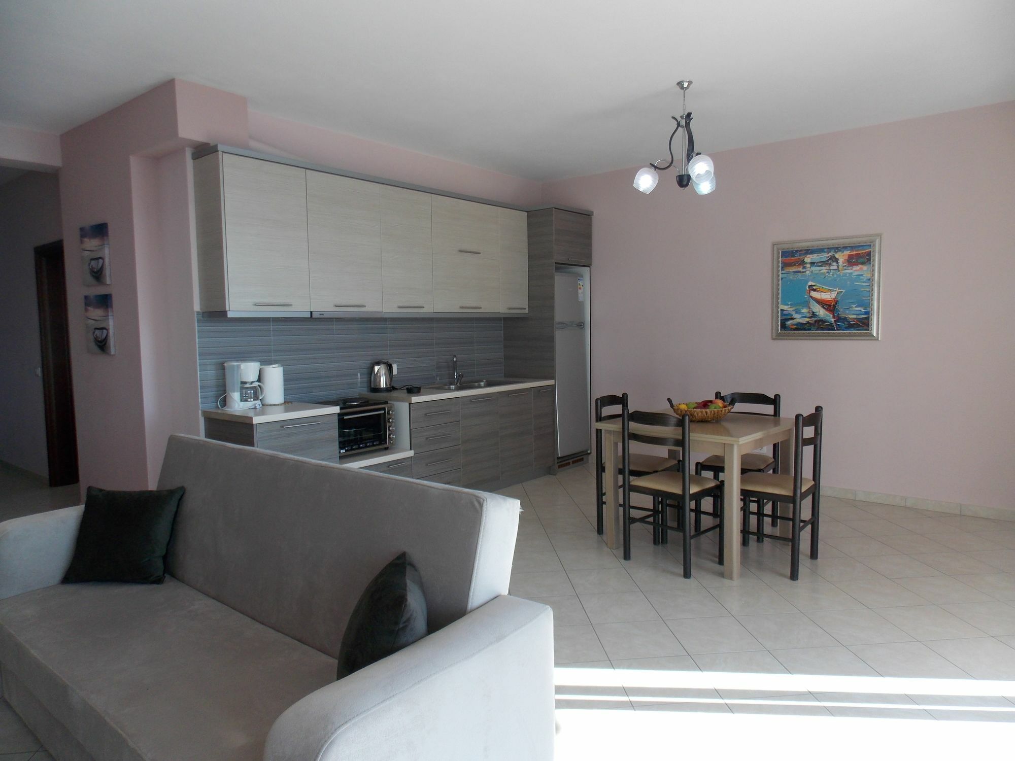 Hotel Serxho Sarande Bagian luar foto
