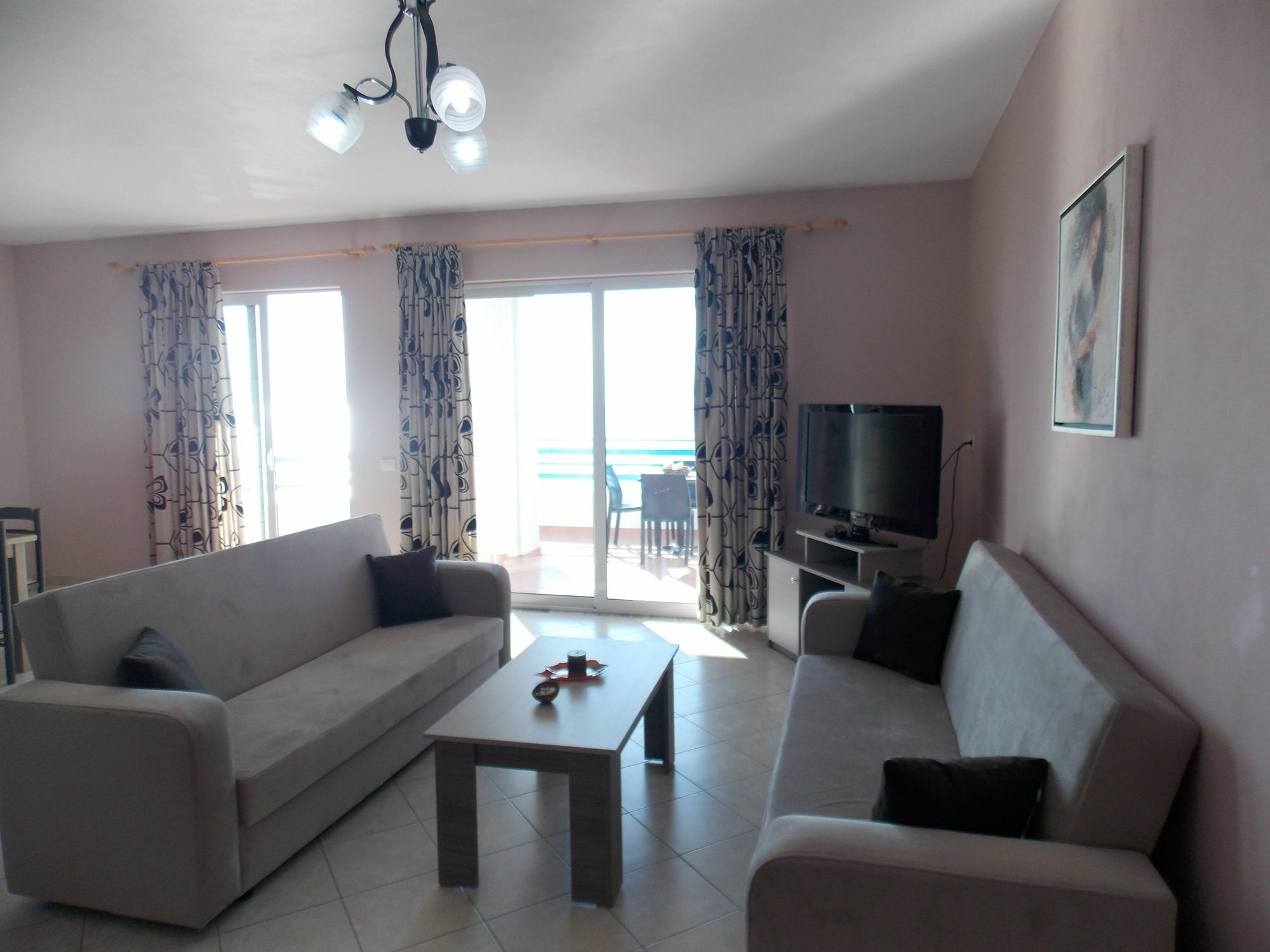 Hotel Serxho Sarande Bagian luar foto