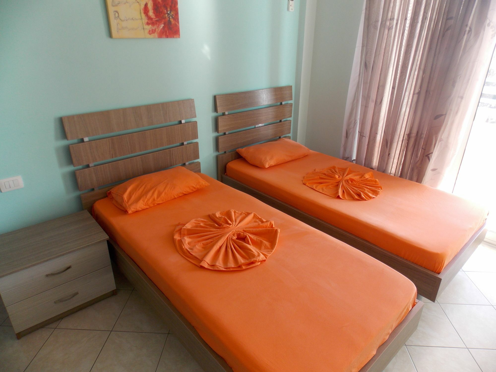 Hotel Serxho Sarande Bagian luar foto