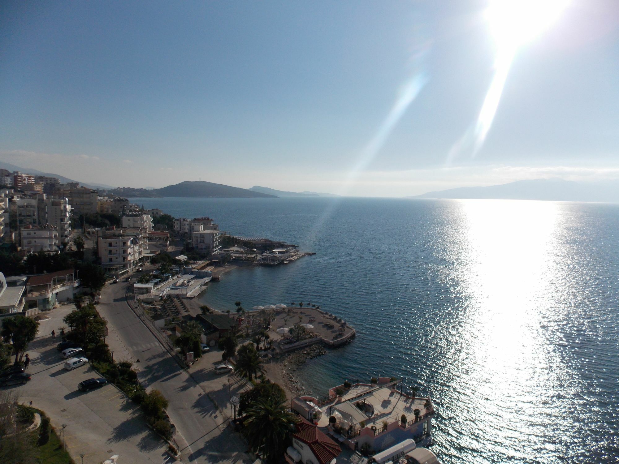Hotel Serxho Sarande Bagian luar foto